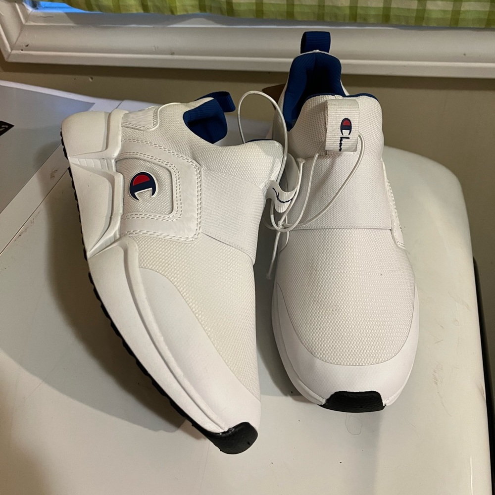 Champion lite slip on white